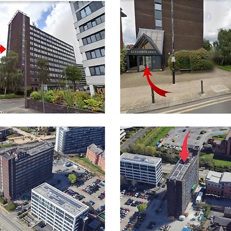 Chic Luxury Apartment Near Old Trafford Stadiums Mánchester Exterior foto